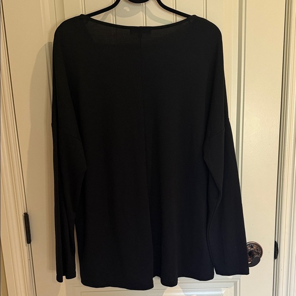 George Black Crew Neck Sweater Women’s Size XL - Picture 3 of 7